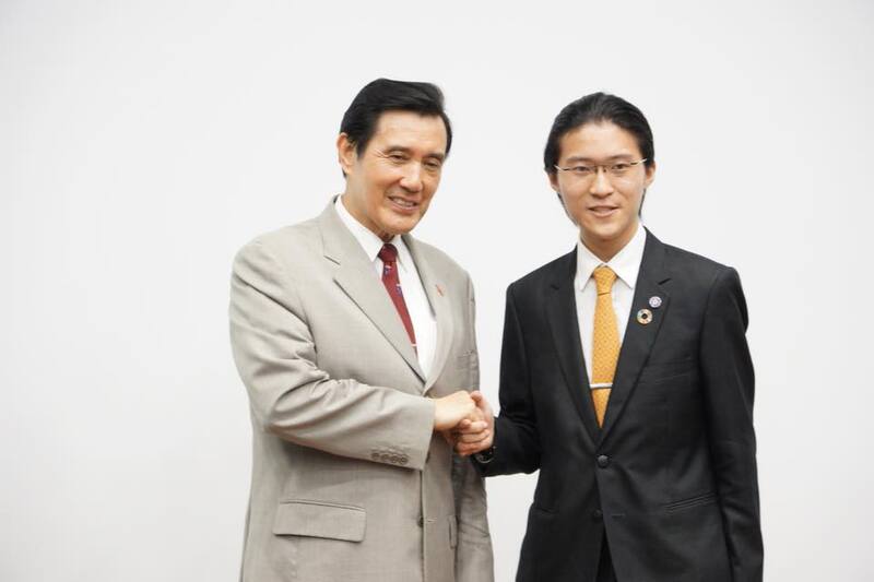 With Former President of R.O.C.
 | #ユージーン・イップ
#ユージン・イップ