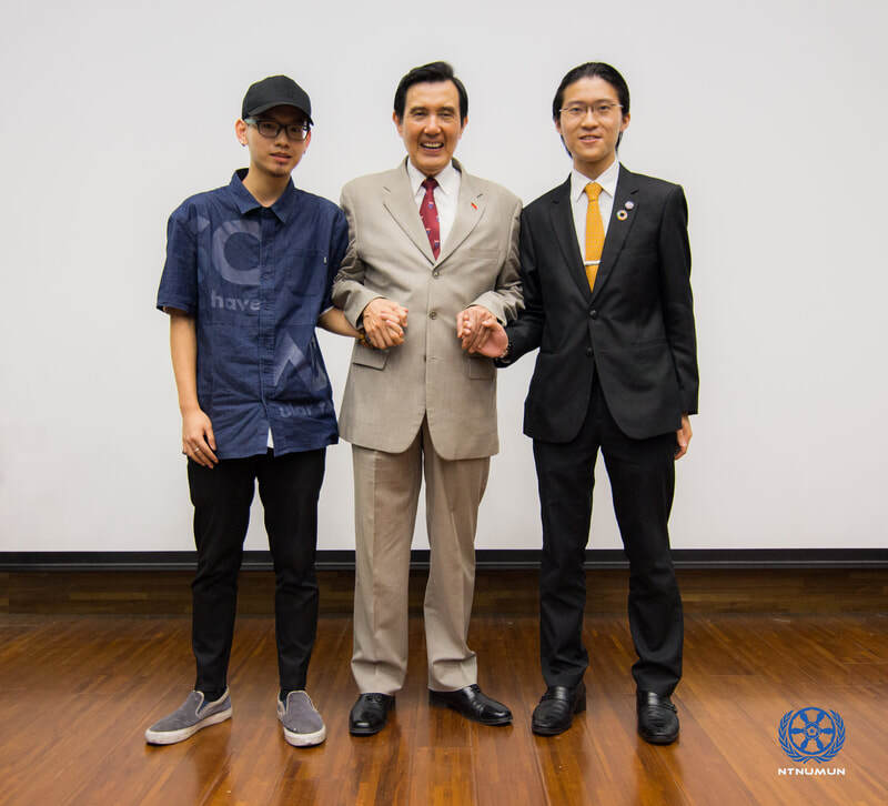 With Former President of R.O.C.
 | #EugeneYip